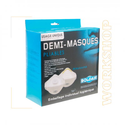 Boite de 20 masques FFP3 pliable
