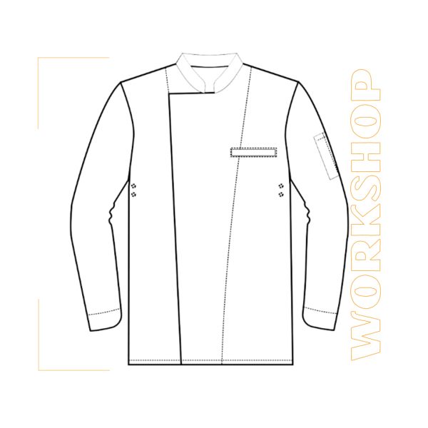 Veste ALEX Manches Longues Blanche