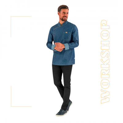 Veste de cuisine en Jean - Broca - LAFONT
