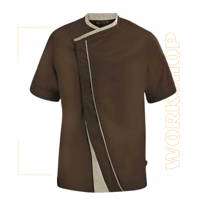 Veste de cuisine manches courtes pour homme - LAFONT