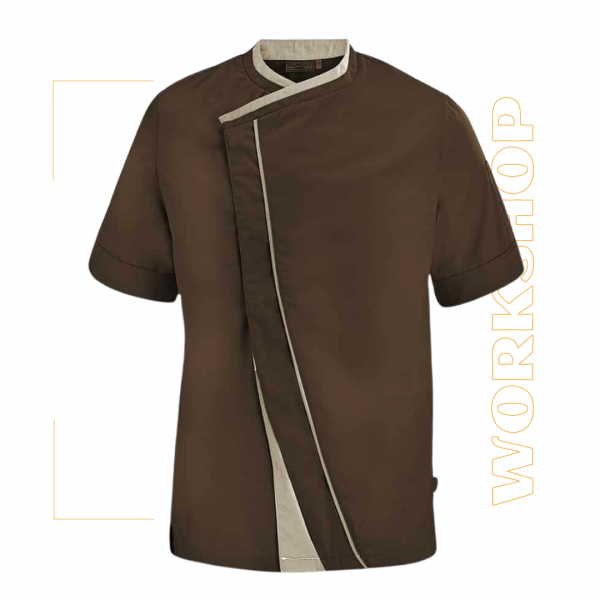 Veste de cuisine manches courtes pour homme - LAFONT