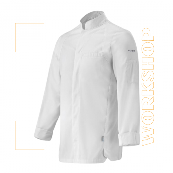 Veste de cuisine pour homme manches longues - Basil - LAFONT