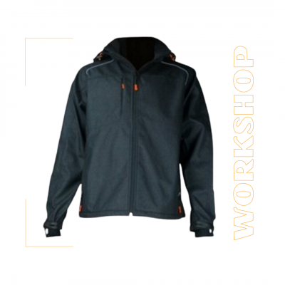 Veste de travail pour homme - SOFTSHELL TYPHON+
