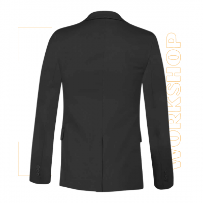 Veste Homme KONTIR Noir + Broderie