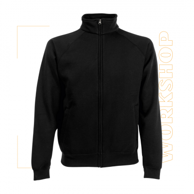 Veste homme molleton zippée classic - TOPTEX