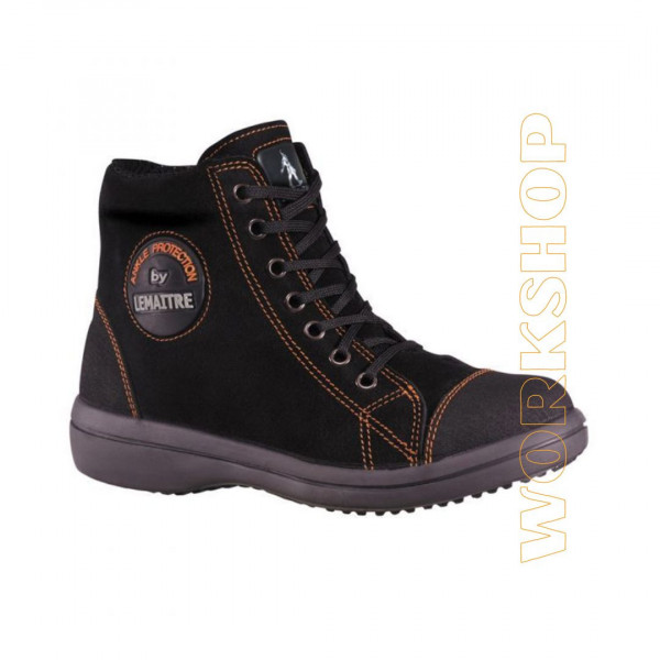 VITAMINE chaussure de sécurité haute en cuire velours S3 SRC LEMAITRE