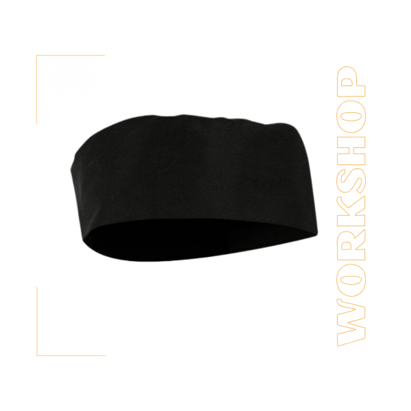 Calot Réglable Serge Noir