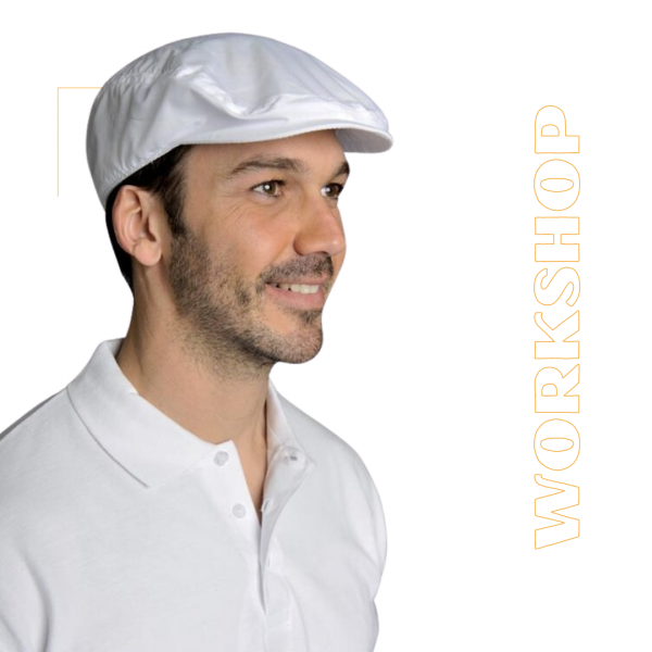 Casquette de cuisine en polycoton - SNV