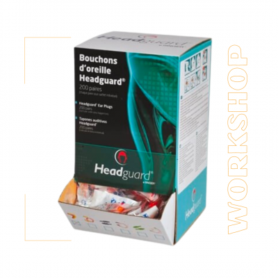 200 paires bouchons PU Orange