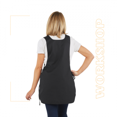 Chasuble en Polyester/Coton - Noir