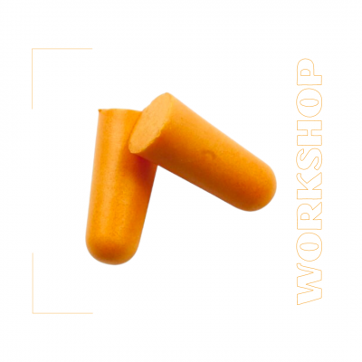 200 paires bouchons PU Orange