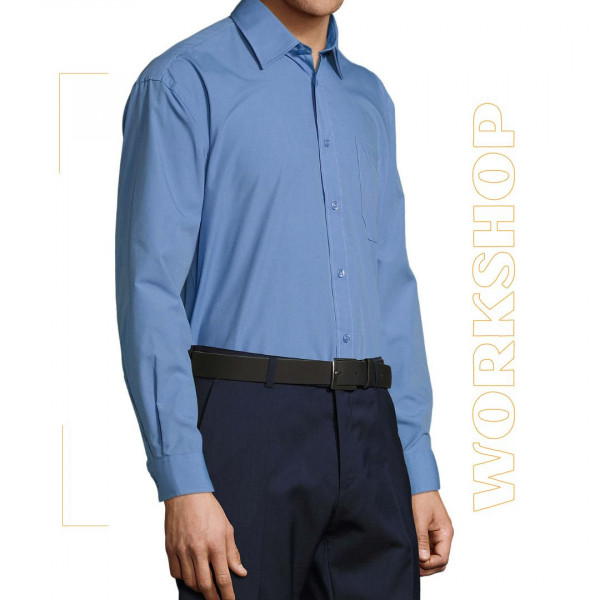 Chemise BALTIMORE Bleu moyen