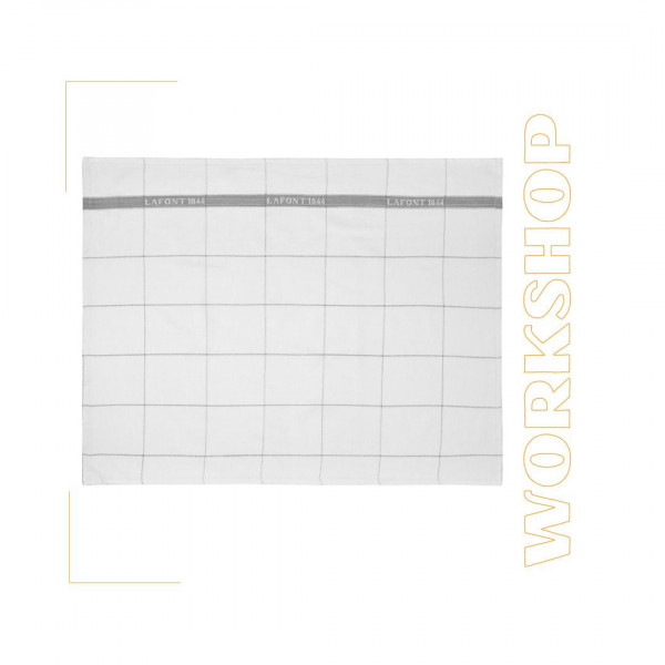 Essuie verre TIRAMISU Blanc/Gris