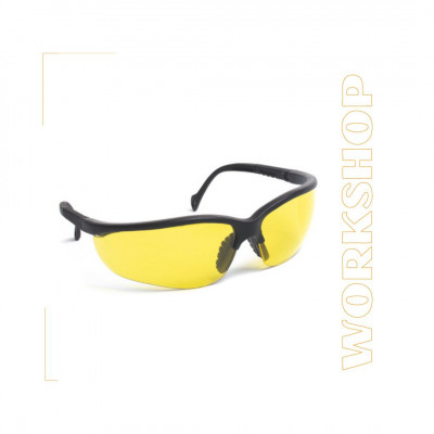 EVASHARKNJA Lunettes Ajustables Oculaires Teinté Jaune
