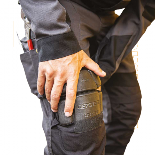 Genouillères en Polyéthylène - Accessoire de Protection CEPOVETT