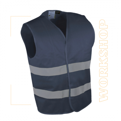 Gilet haute-visibilité avec double bande C470