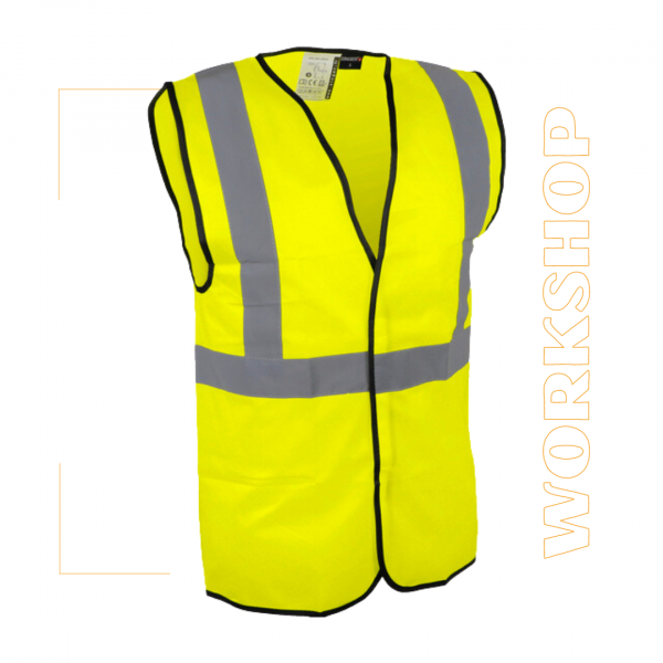 Gilet haute-visibilité en Polyester