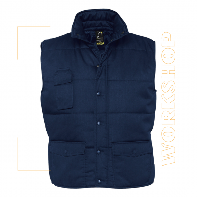 Gilet matelassé marine