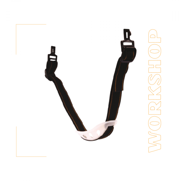 Jugulaire en textile réglable