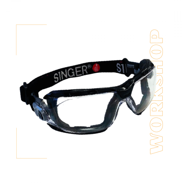 Lunette de protection en mousse avec bande élastique