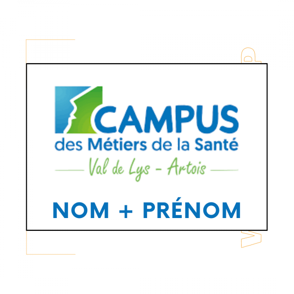 Marquage Campus des métiers de la santé