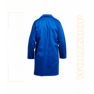 Blouse de travail en coton avec pressions