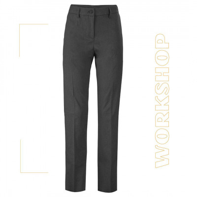 Pantalon droit femme Tarrazu Gris Anthracite