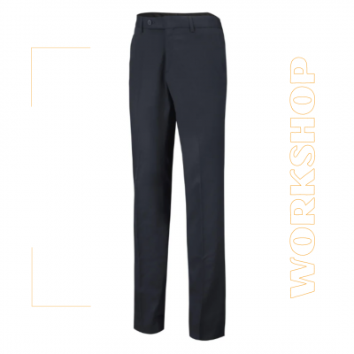 Pantalon Droit RISTRETTO Bleu Marine