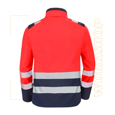 Blouson de travail Haute visibilité - Gamme Intempérie Modul’wear de Softshell