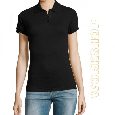 PRIME - Women polo femme noir