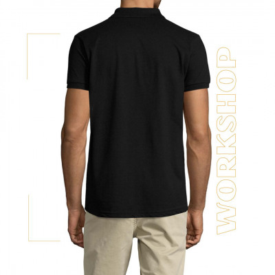 PRIME Polo Homme Manches Courtes Polycoton SOL'S