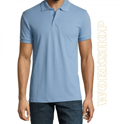 PRIME Polo Homme Manches Courtes Polycoton SOL'S